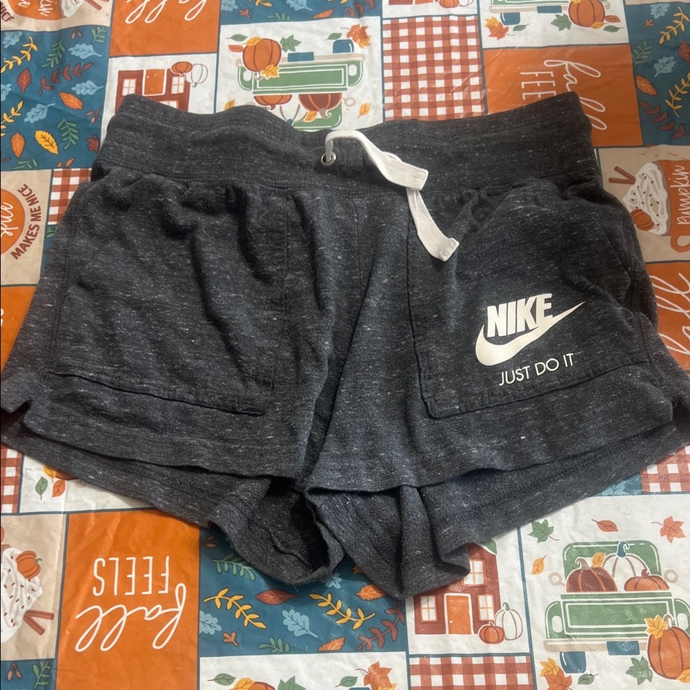 Nike Women's Dark Gray Athletic Shorts